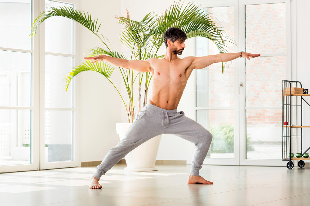 yoga dress for mens Mahan Men's Pants Organic Cotton Breath of Fire Breath of Fire Eco & Yoga Fashion Versatile Design Yoga Fashion Men
