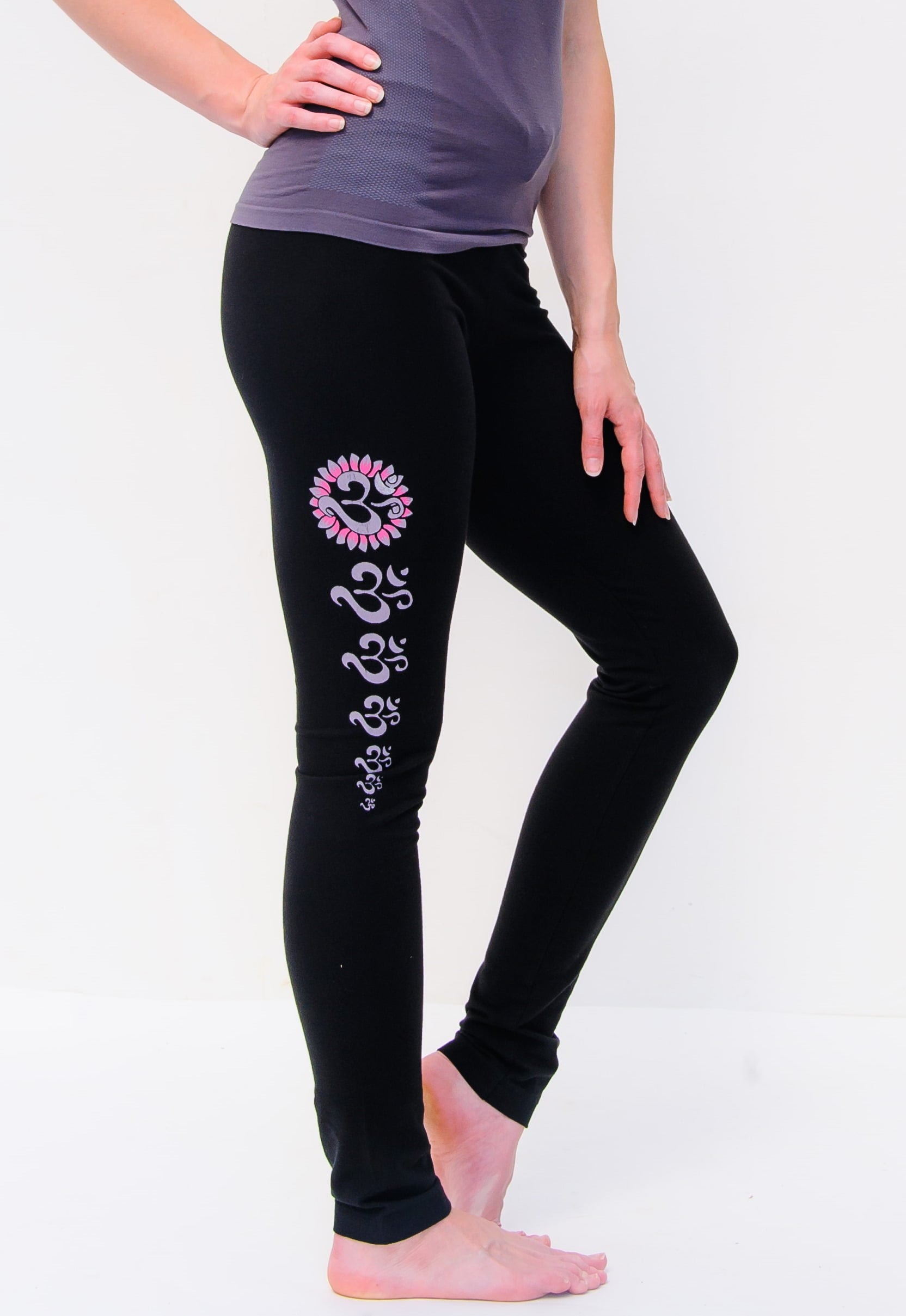 Black high waisted yoga leggings hotsell