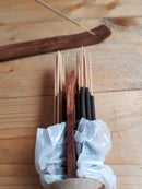 Moksh Purifying Incense Set - Sandalwood/Loban With Holder