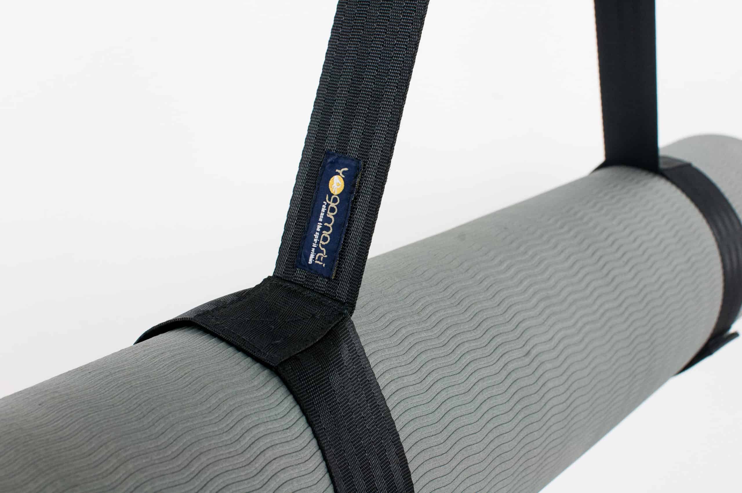 Yoga Mat Strap/Yoga Mat Carrier - Black, Velcro, Lightweight