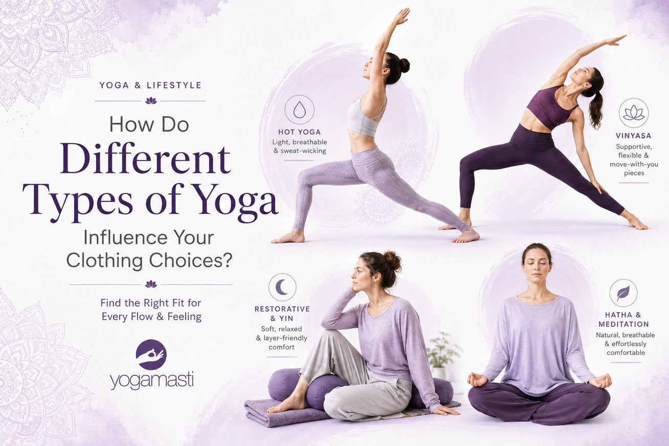 How Do Different Types of Yoga Influence Your Clothing Choices?