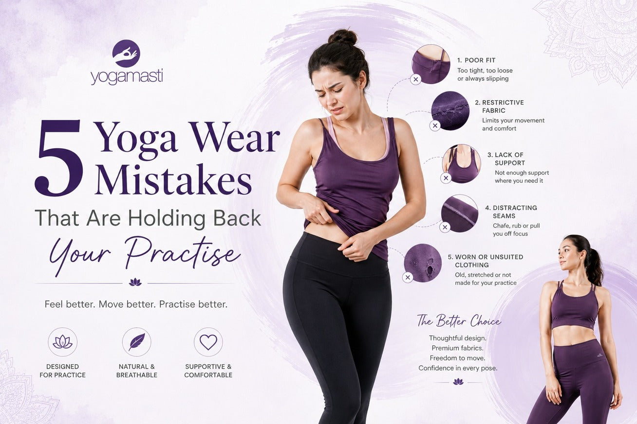 5 Yoga Wear Mistakes That Are Holding Back Your practise