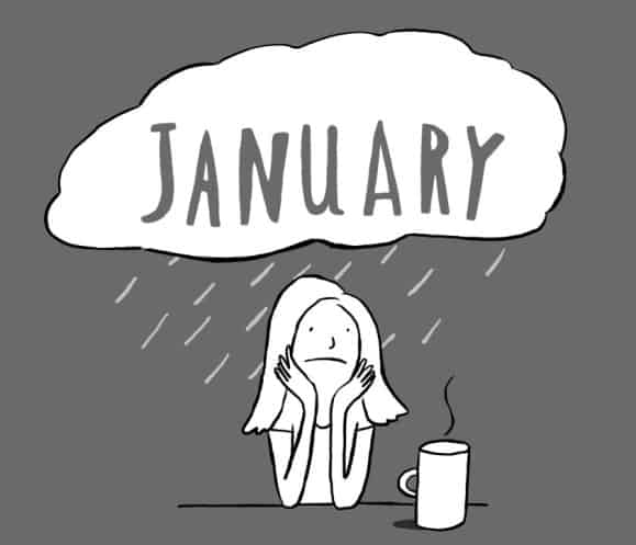 January is done with.