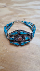 Beaded Blue Bracelet