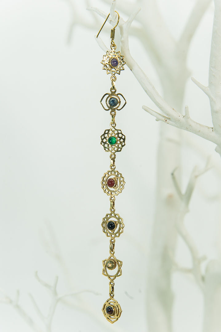 Chakra Stone Earrings