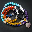 Crystal Mala Beads with Different Stones for Healing