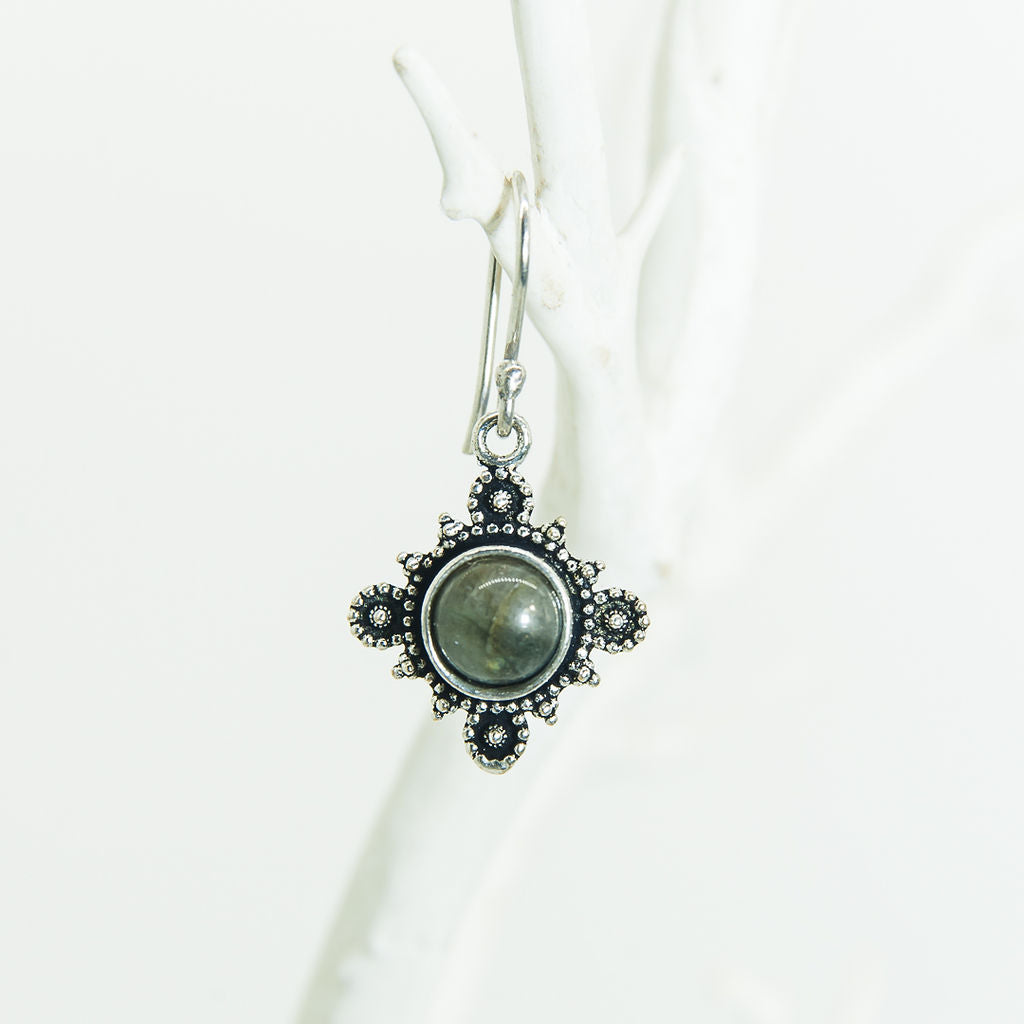 Labradorite Earrings for Protection