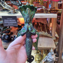 Naga Fairy Door Handle, Brass with Antique Finish