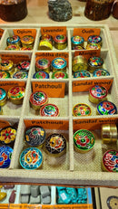 Natural Solid Perfume In Enamel Tin - Various Fragrances