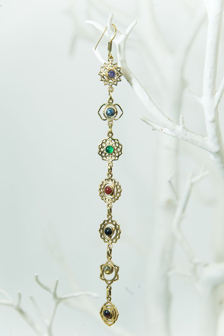 Chakra Stone Earrings