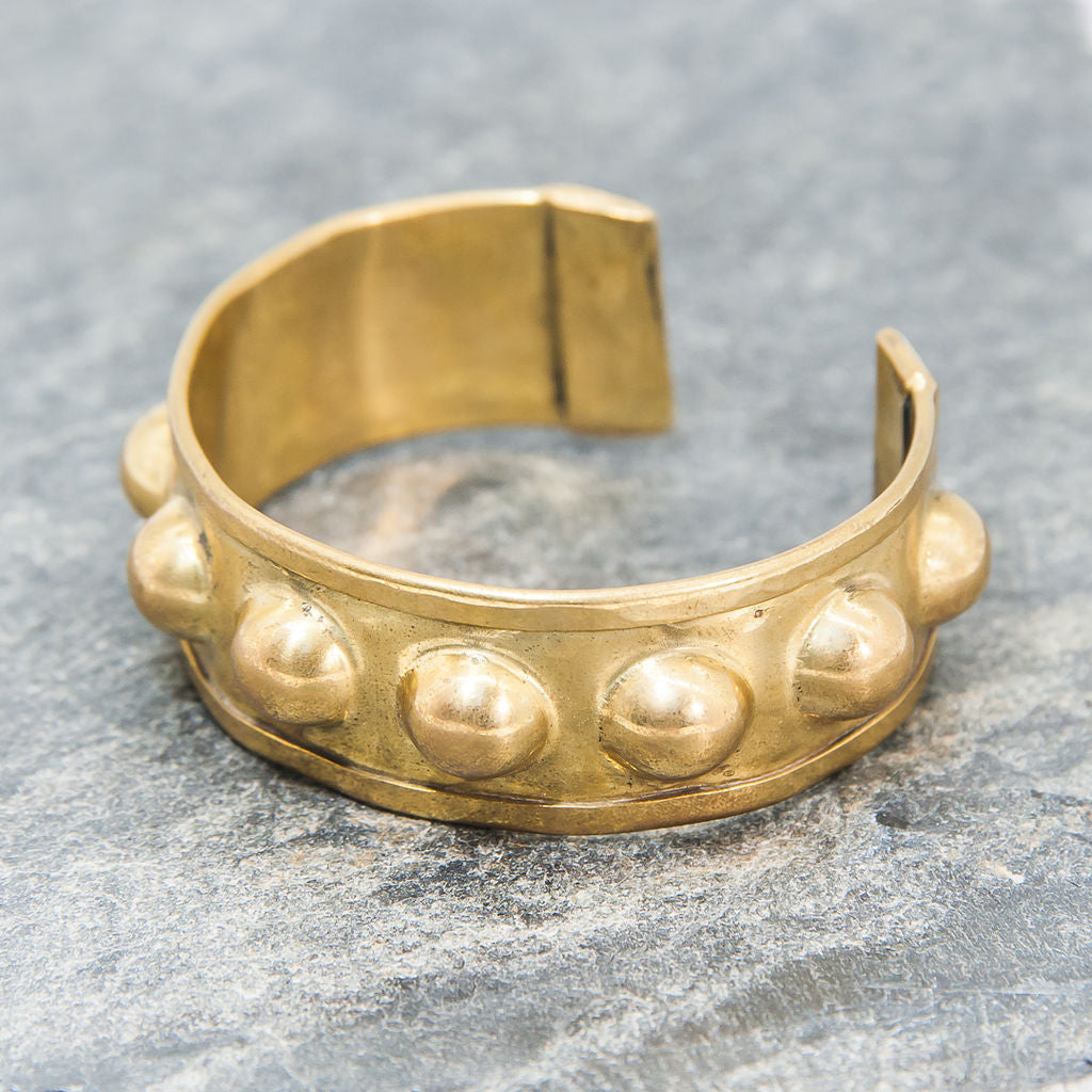 Chunky Brass Bracelet