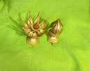 Brass Lotus Flower on a Turtle’s Back Incense Cone Burner