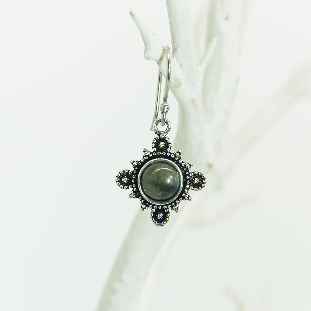 Labradorite Earrings for Protection