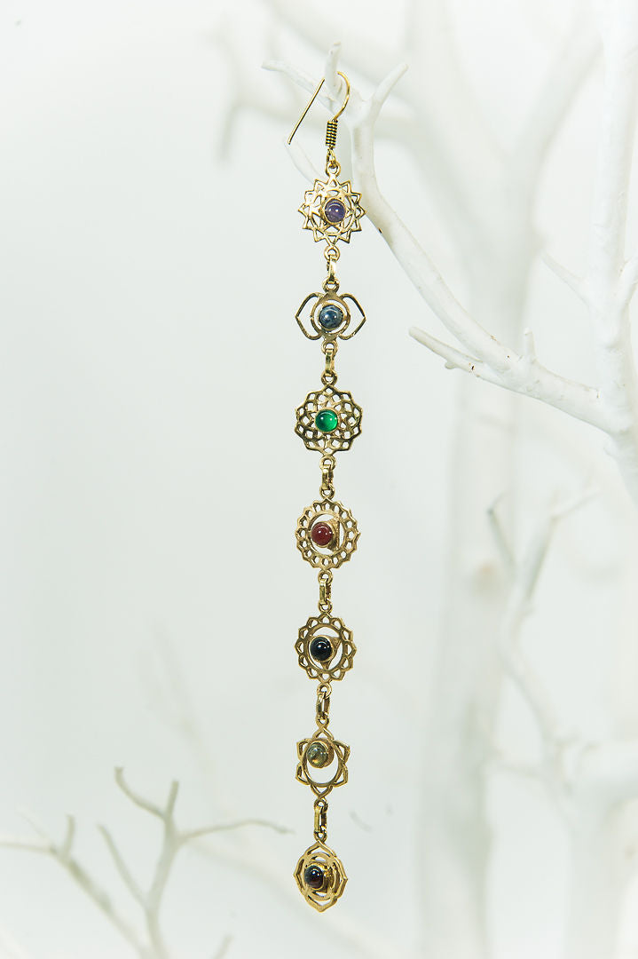 Chakra Stone Earrings