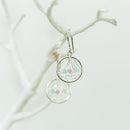 Sterling Silver Dream Catcher Earrings