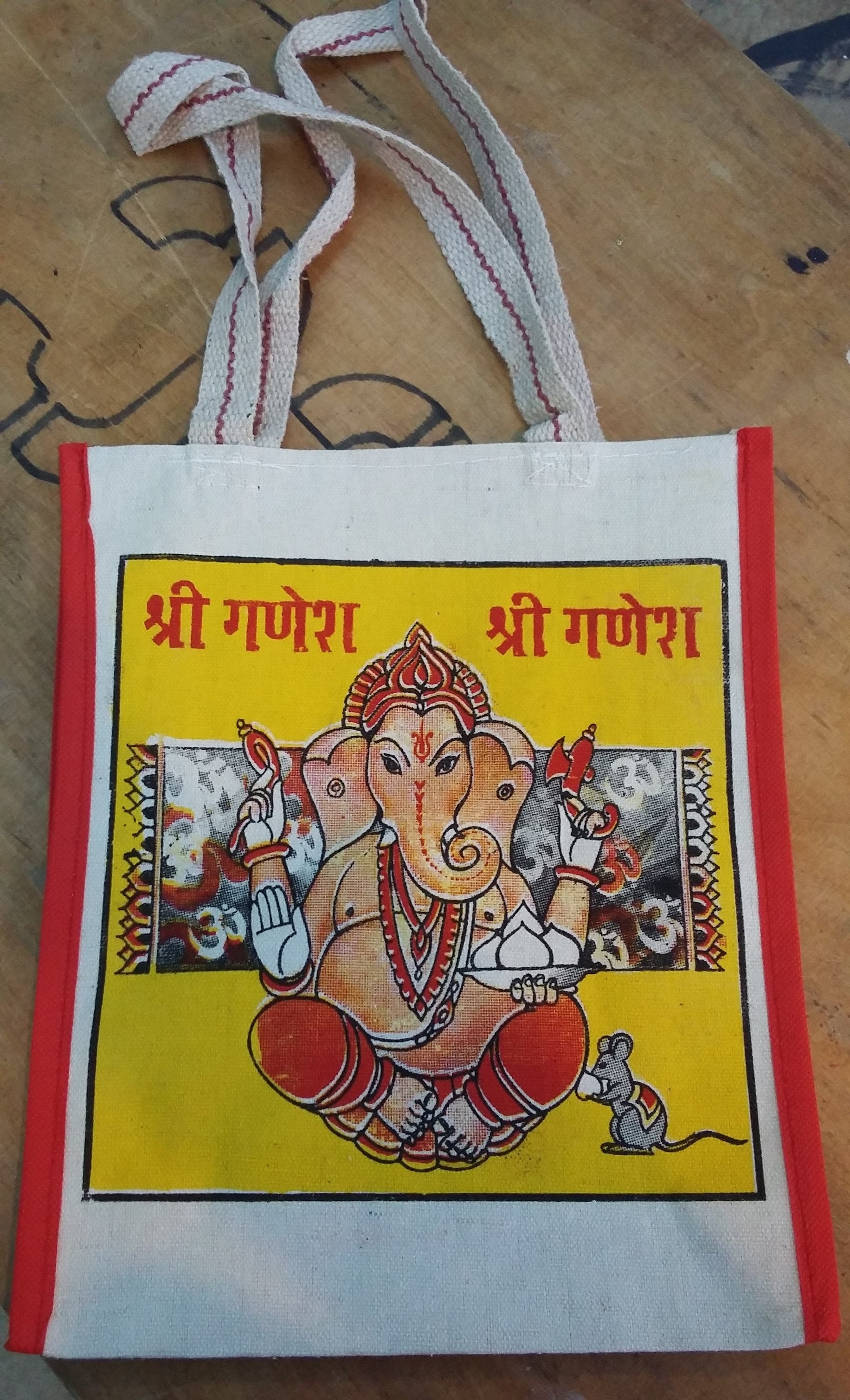 Ganesha Cotton Tote Bag