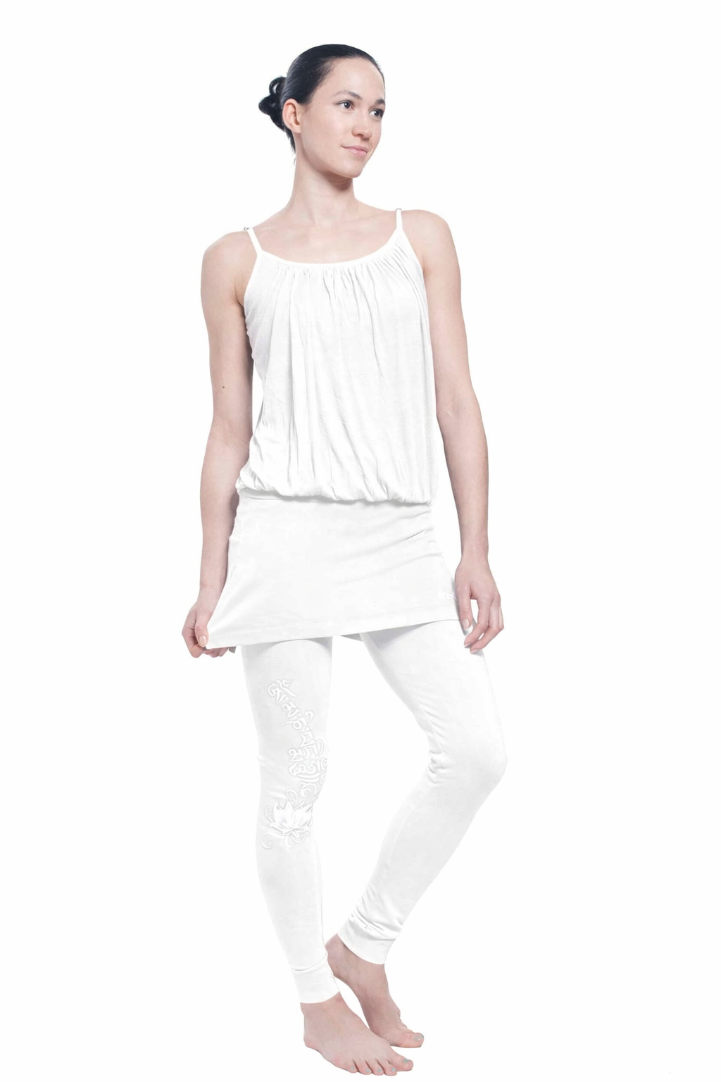 UK 8 / Plain White Without Print