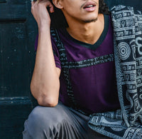 Calm Comfort Mens Yoga T-Shirt  Bamboo, Organic Cotton