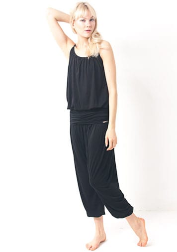 Comfort Flow Harem Yoga Pants - Black