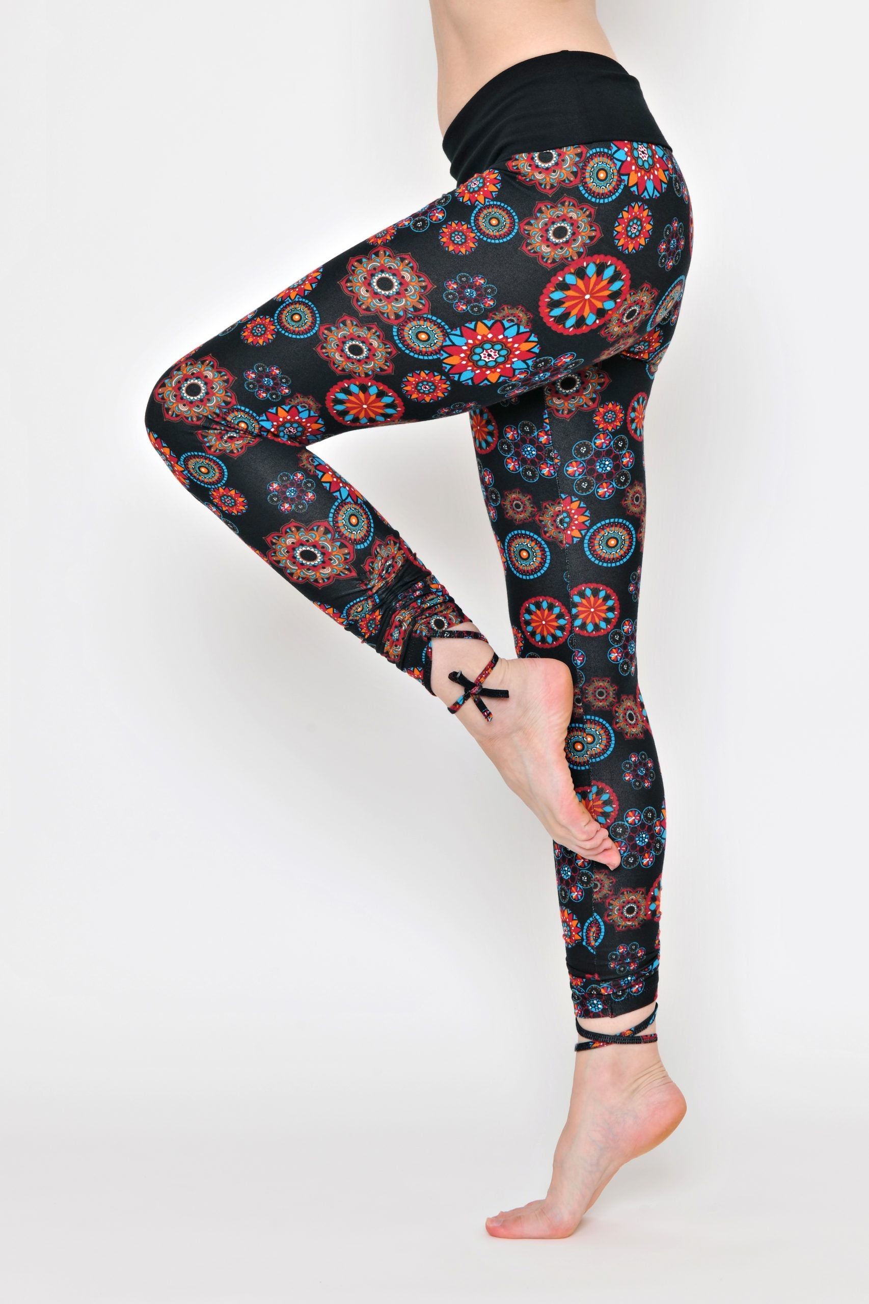 Mandala Yoga Outfit Bamboo Top And Organic Leggings Yogamasti