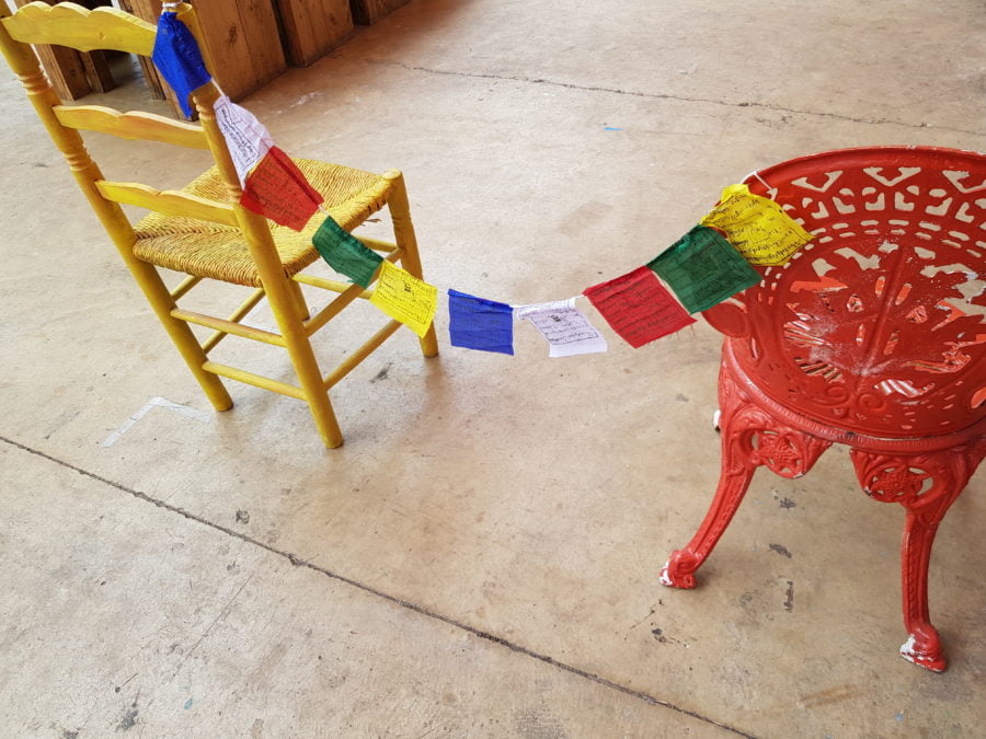 Mini Flags - Tibetan Bunting Indoor or Outdoor 10cmx127cm