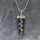Onyx with Multiple Stone Necklace