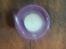 Purple Cut Work Ceramic Oil Burner