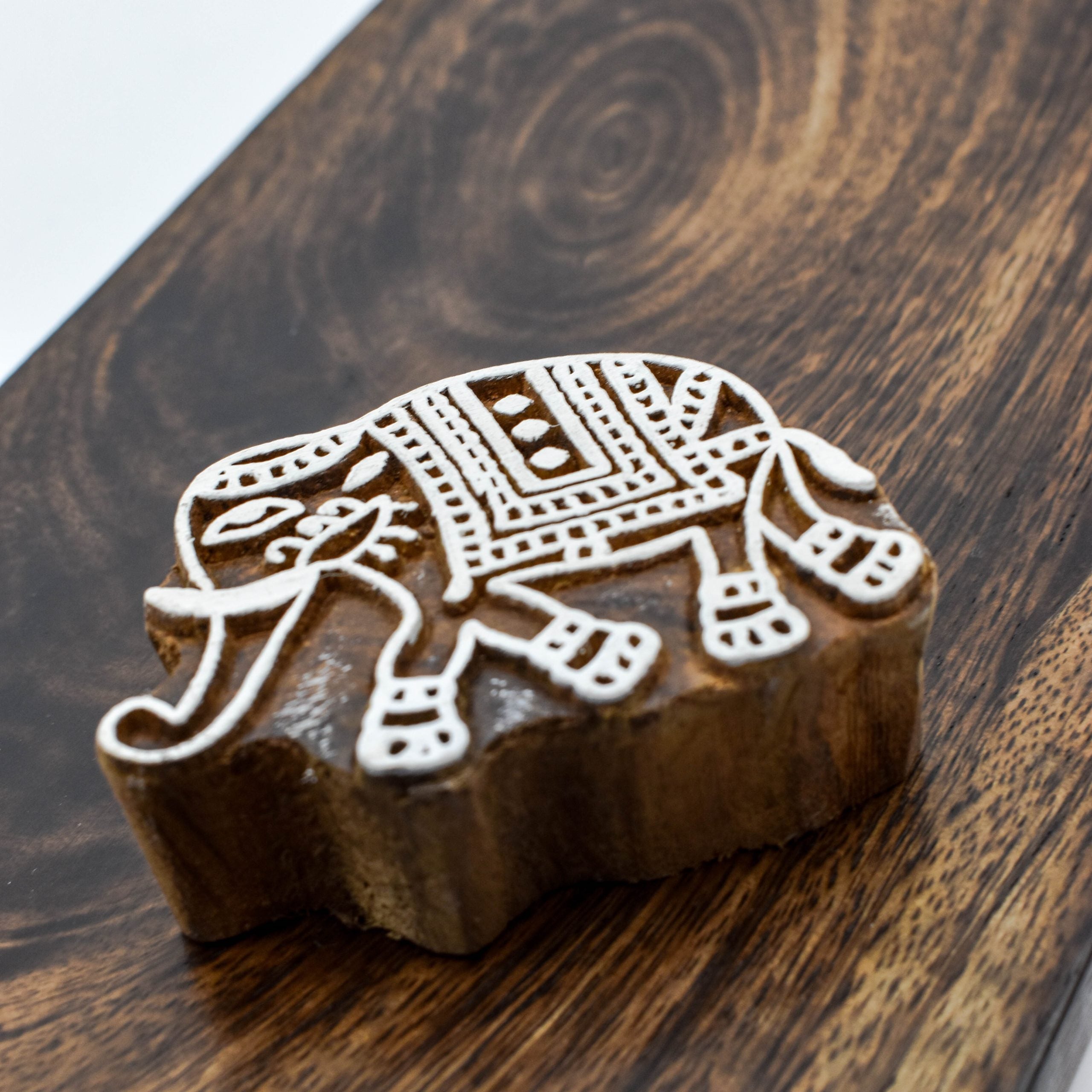 Traditional Indian Wood Blocks For Printing - Shapes