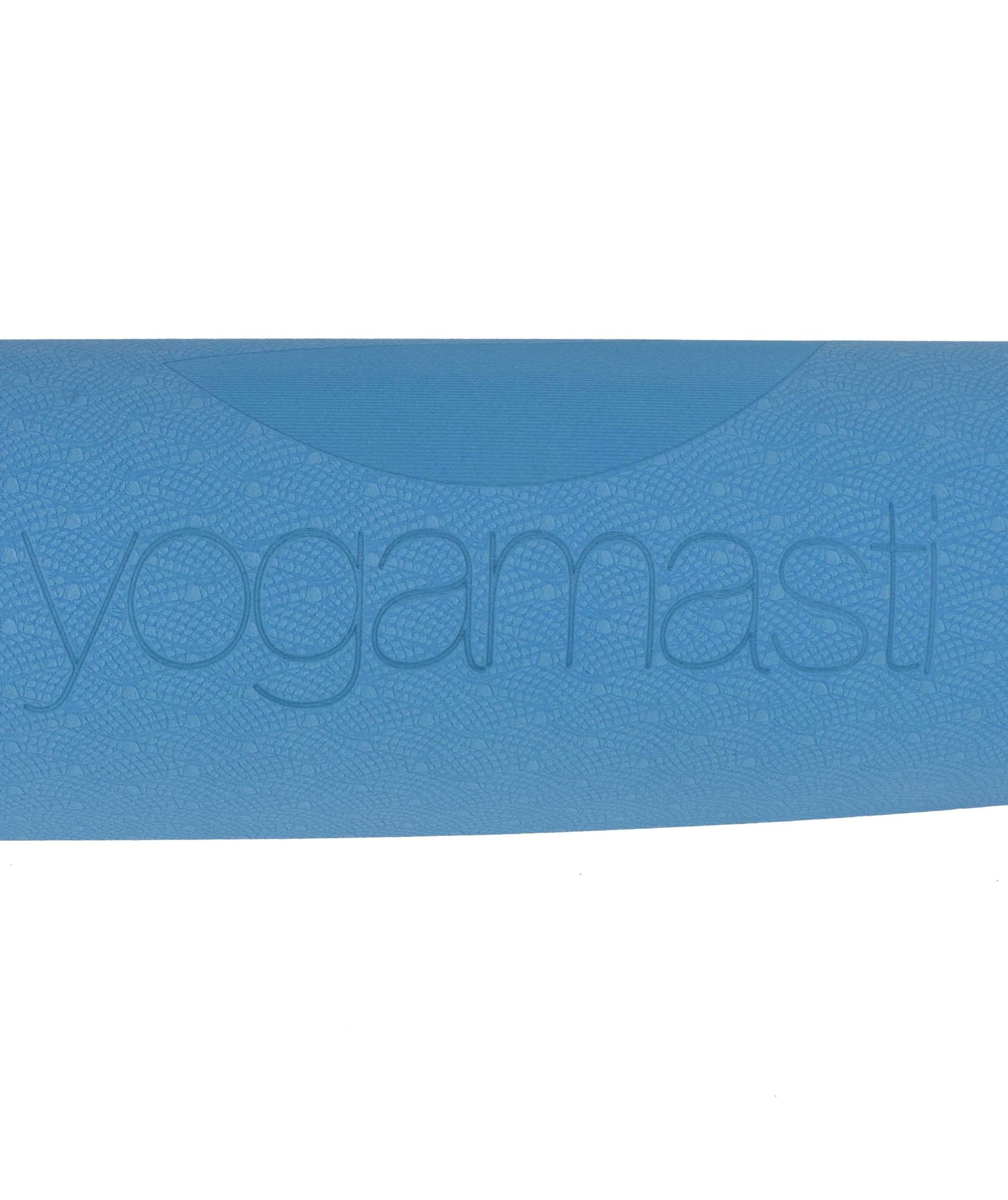 Yogamasti Sticky Yoga Mat - Travel Yoga Mat, Blue