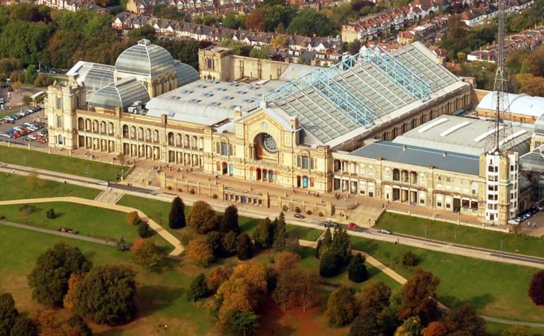 om yoga show is held at alexandra palace