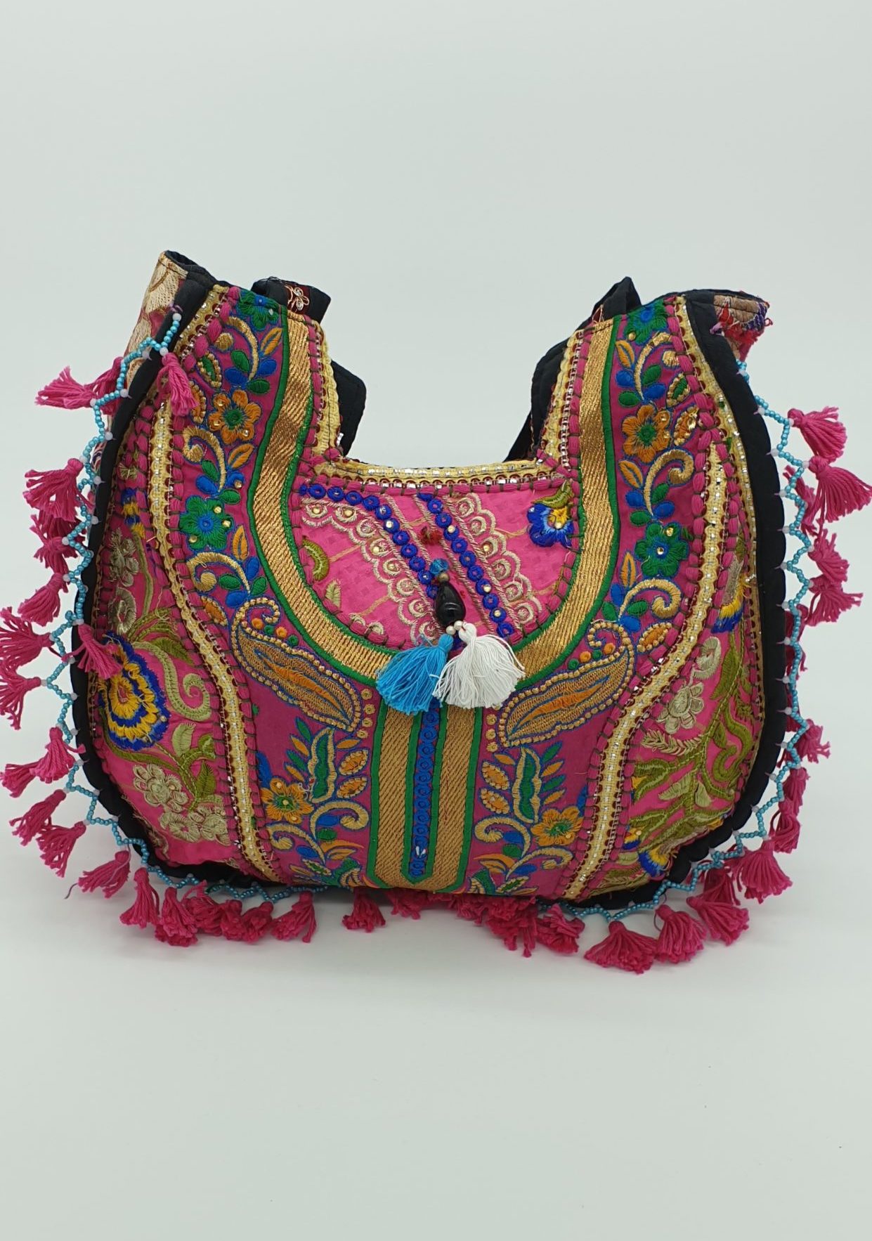 hippy patchwork handbag