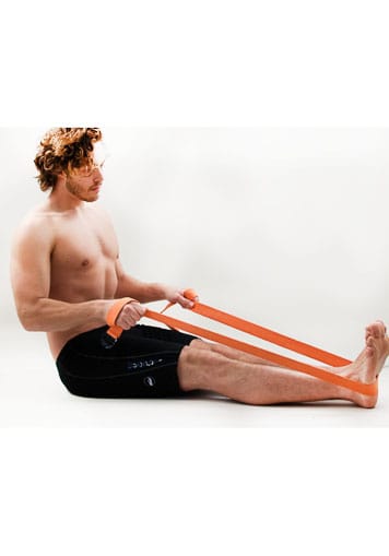 Yoga Belt - Organic Cotton, Heavy Duty, Orange
